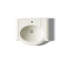 Devonshire® Ceramic 24" Pedestal Bathroom Sink with Overflow-985612935