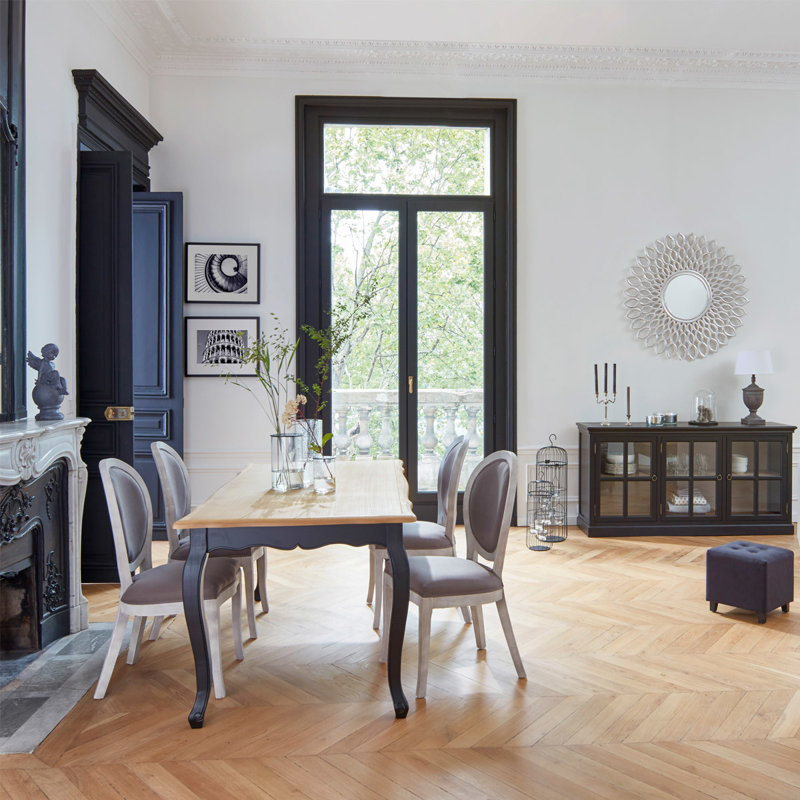 Rayna Solid Wood Base Dining Table
