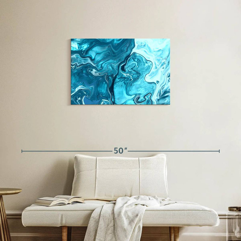 Avery Marble Waves Abstract, 20'' H x 30'' W