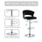 Christal Swivel Upholstered Adjustable Height Counter Stool-2109566880-2099052510