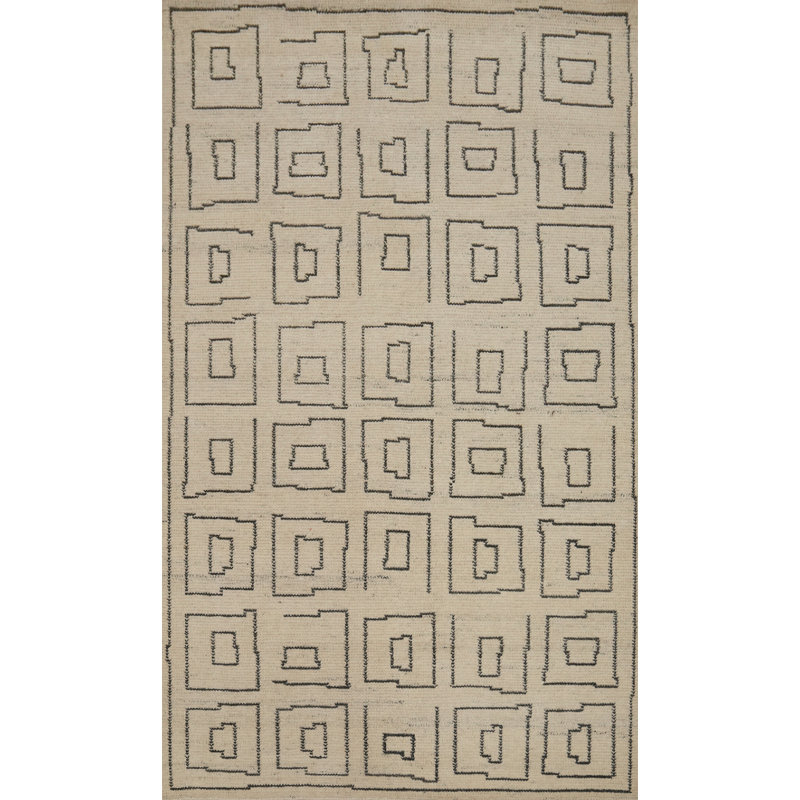 Tapis tribal moderne 5 x 8