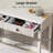 Modern Makeup Table Set with Stool