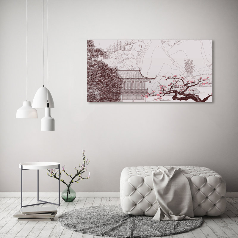 Chinese Landscape - Wrapped Canvas Print