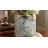 Modern Ceramic Marble Pattern Table Jar with Lid for Home Decor - Decorative Cylindrical Tall Jar for Storage Accent or Shelf Styling - Black-1071804049-954810461