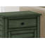 Table d'appoint, table de chevet, tiroir de rangement, bout, table d'appoint, chambre à coucher, lampe, rangement, placage vert antique, transitionnel-836618082