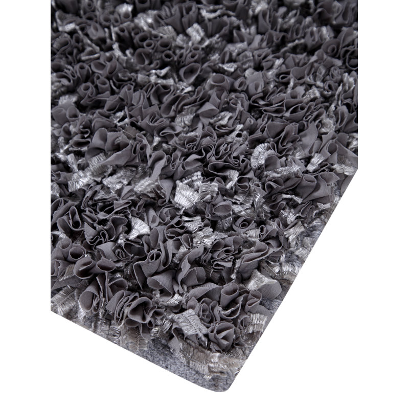 Allysandra Cotton Blend Non-Slip Bath Rug, 20" W x 34" L
