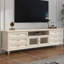 Meuble télé moderne en bois manufacturé beige-823410059