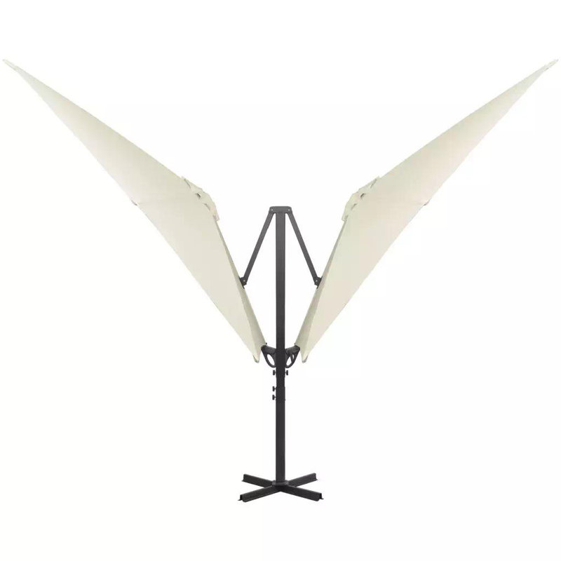 Millste 300cm Cantilever Parasol, Cream