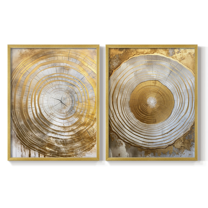ABSTRACT Series CCXIV - reproduction encadrée de qualité supérieure - prête à être accrochée - aucun clou requis - aucun clou requis