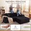 3 Seater Velvet Sofa-1706891315