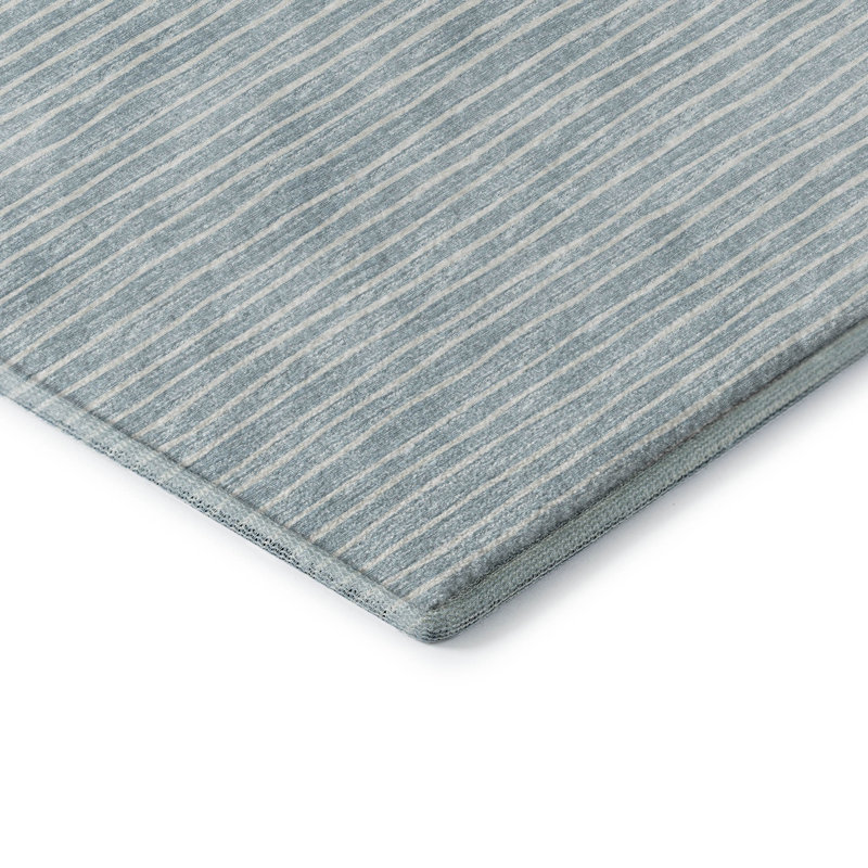 Premium Machine Washable Vaseem AMF138 Sky Rug, Rectangle 3' x 5'