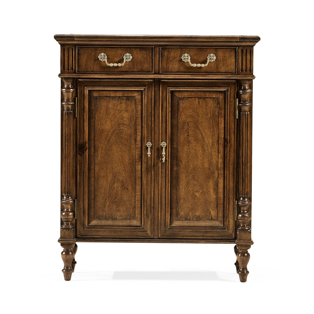 Country Farmhouse Narrow 2 Door Accent Cabinet Jonathan Charles Fine Furniture