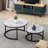 Elasha 31.5'' Marble Top Console Table