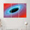 Impression sur toile de la galaxie moderne: œuvre élégante de la Voie Lactée pour la décoration intérieure