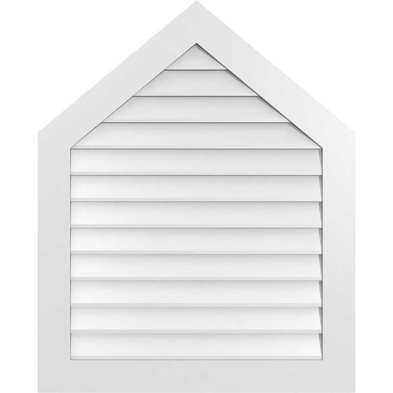 Ventilateur à pignon non-fonctionnel Signature, H 42 po x l 34 po x P 1 po, 14/12