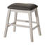 Ensemble d'îlot de cuisine, banc et tabouret de cuisine 4 pièces Begr