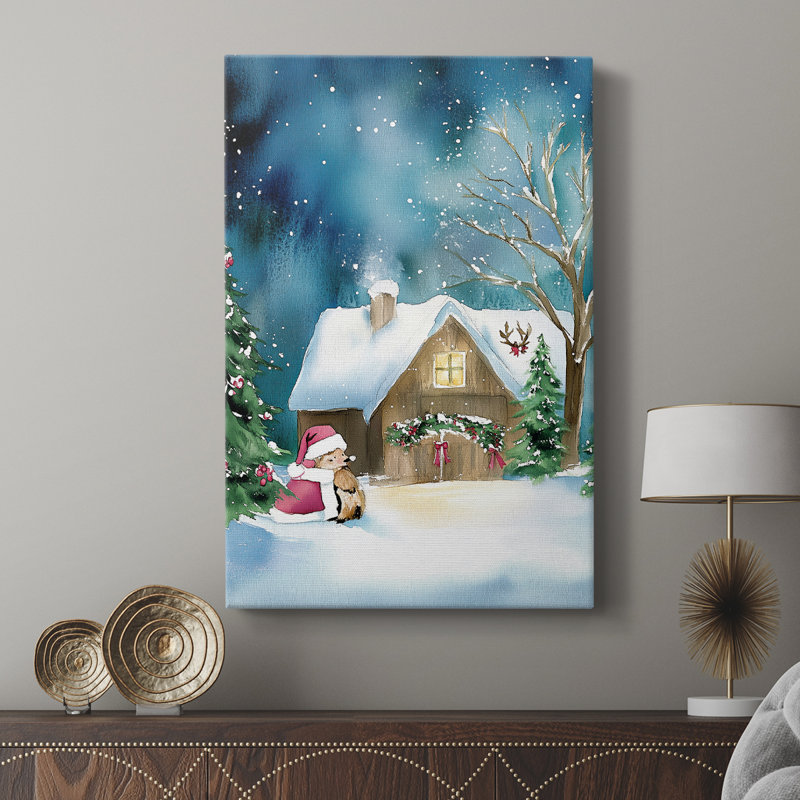 Fêtes de Noël, art DCCLXIX - galerie Cavas sur mesure, H 27 po x l 18 po