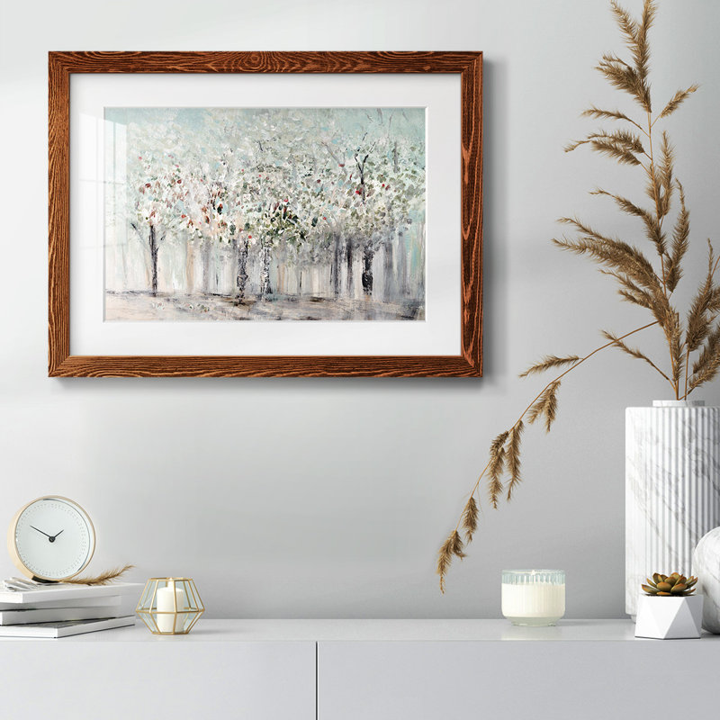 " Morning's Soft Light ", 14" H x 20" W x 1.5" D, Maple