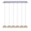 Luminaire suspendu en grappe 6 lumières Bixby-1451239005