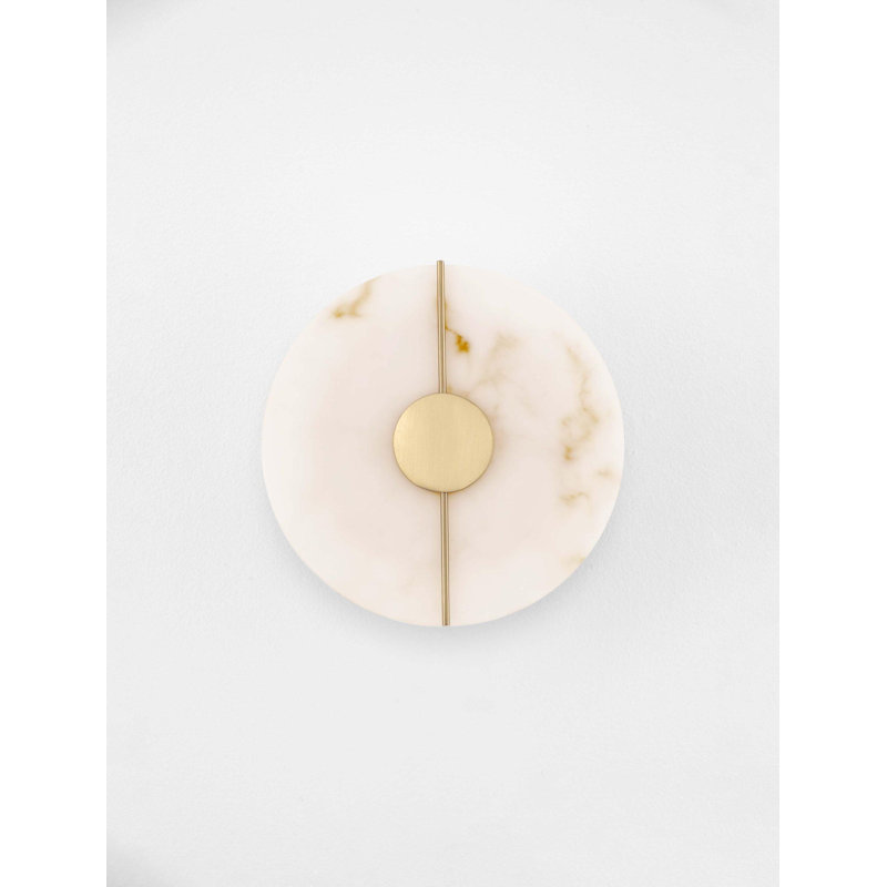 Steel & aluminium & marble wallchiere