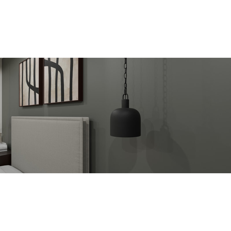 Funkley 1 - Light Bell Pendant, Matte Black