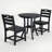 3-Piece Patio Bistro Set With Round Table And 2 Chairs-1400346434