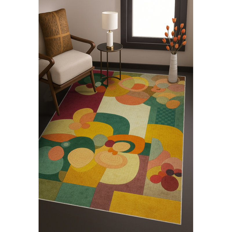 Tapis tissé à la main Mosso, 6'7" x 9'10"