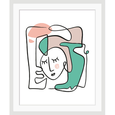 Face - Single Picture Frame Print