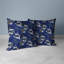 Coussin décoratif réversible damier intérieur / extérieur-99148453-99148451