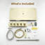 Système de douche thermostatique à 4 fonctions 28 "X15" Camino avec lumière DEL et musique Bluetooth-110585239