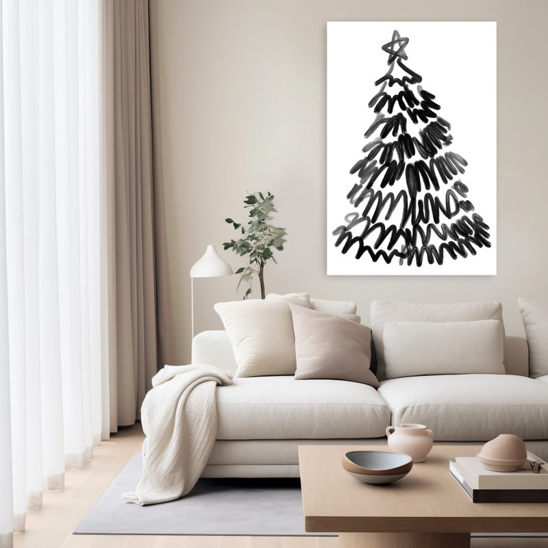Contemporary Art Abstract Contemporary Wall Art by Treechild - Wrapped Canvas Print, 152.4 cm H x 101.6 cm W