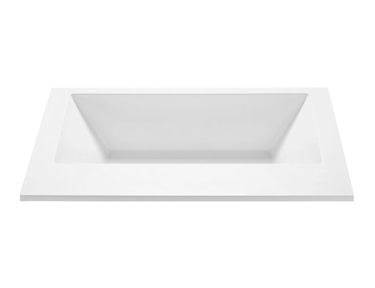 Metro 3 Soaker Tub - Matte, Drop in, 20" H x 71.75" W x 41.88" D