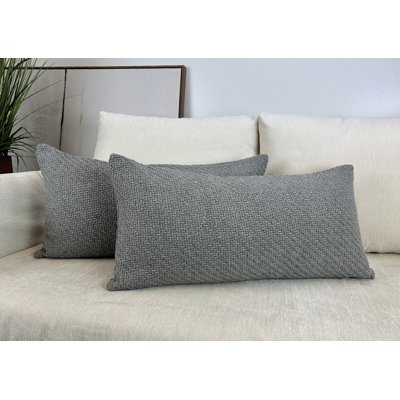 Textured Polyester Pillow Cover