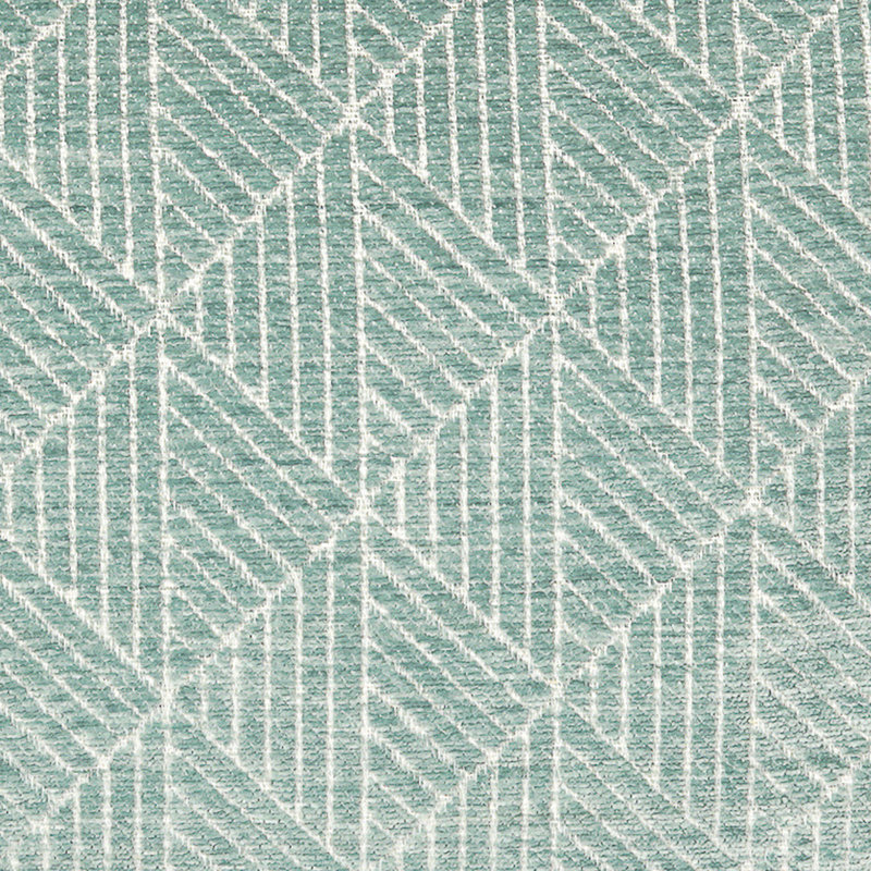 Oreiller réversible Modern Farmhouse, Bleu californien