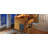 Twin Size Loft Bed With Storage Cabinet, Wardrobe And LED, Wood Color -596546946