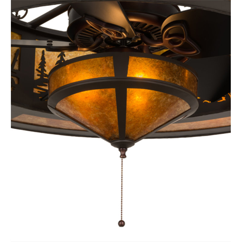 Tall Pines Downrod Ceiling Fan