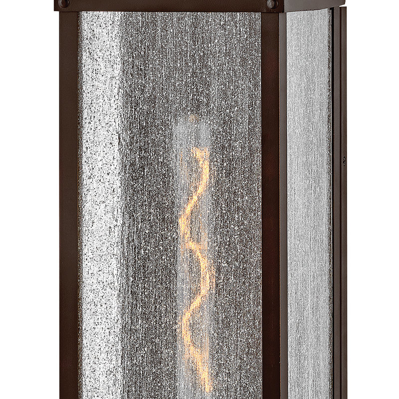 Beacon Hill 1-Light Outdoor Tall Wall Mount Lantern - LED Included, Blackened Copper
