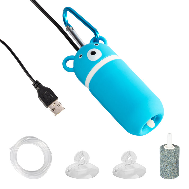 Hildra Aquarium Accessory, Light Blue