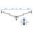 Arm Full Motion Articulating 2 Screen Wall Mount