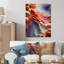 Tapisserie du désert Collage II - décoration murale désert en métal-101462060