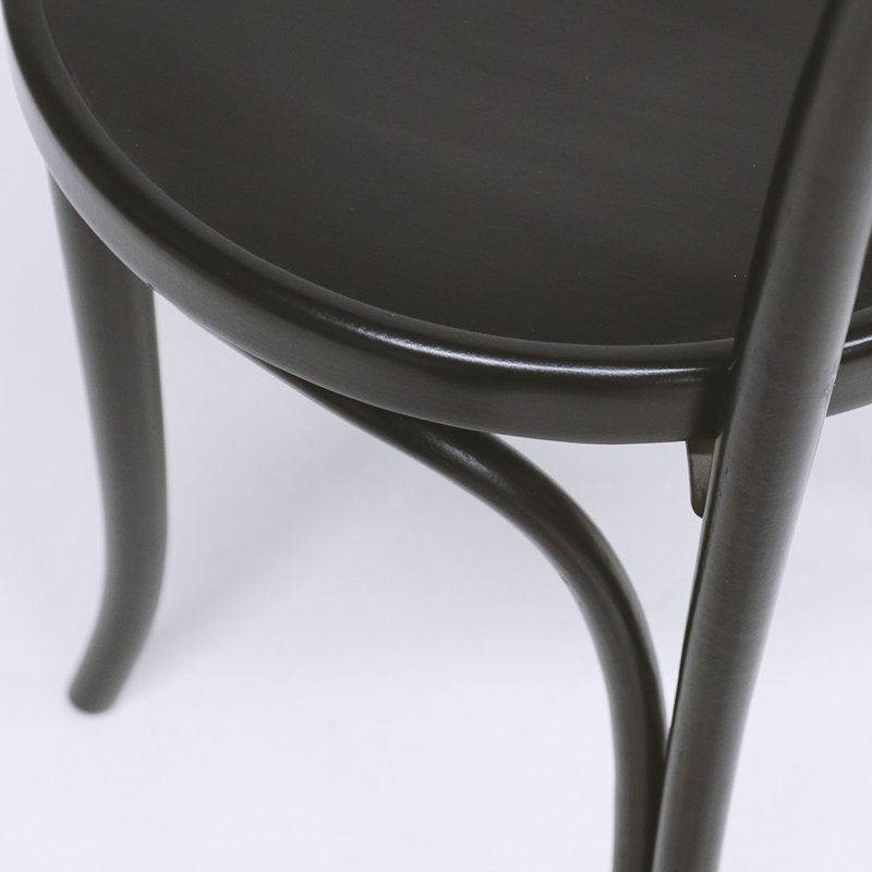 GB-118 VS LQ Side Chair, Black Lacquer
