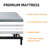 Electric Lift Bed for Home - Adjustable Backrest & Legs with Wired Remote, Built-in Safety Rails, Easy-Access Care Bed
