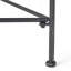 Table basse en fer, table de salon