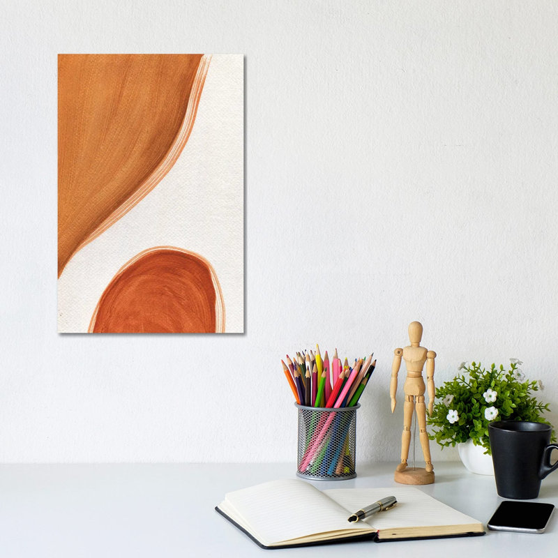 «Terracotta Line», reproduction d'art sur toile tendue