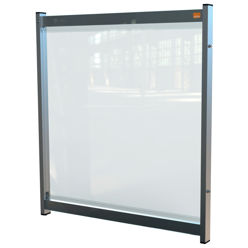 Amedee Clear Desk Dividers, 82cm H x 75cm W x 4cm D