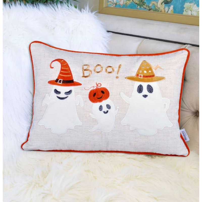 Coussin fantaisie d'Halloween Boo