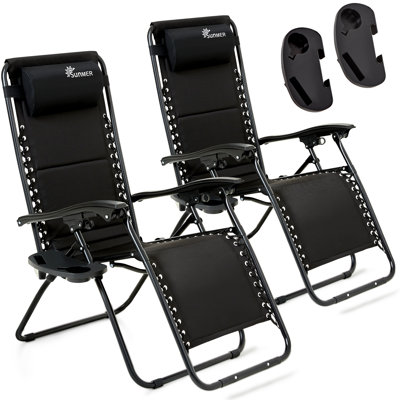 Annliese Folding Camping Chair with Cushion