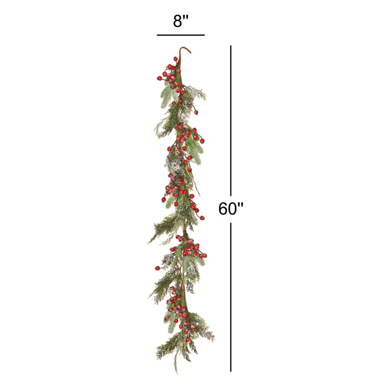 Guirlande de Noël 5 pi avec baies
