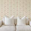Rider's Knot - Seafoam Blush Wallpaper
