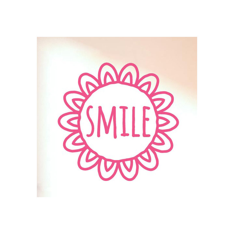 Non-Wall Damaging Wall Decal, Pink